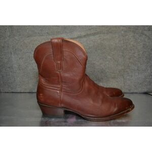 Tecovas The Penny Cowgirl Boots Womens 12 B Brown Leather Roper Western Pull On